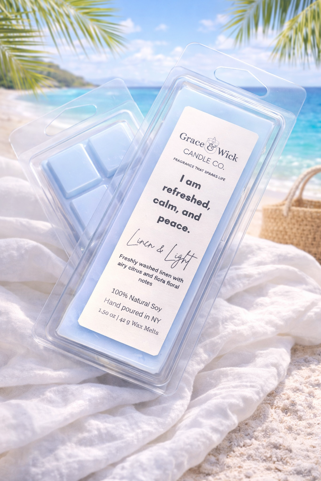 100% Hand Poured Soy Wax Melts