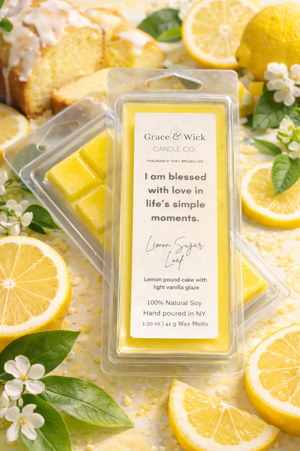 100% Hand Poured Soy Wax Melts